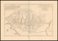 Mappa Potamographica In Qua Fluvii Ac Fluvioli Nominatiores Fere Omnes Qui In Monarchia Hungariae Ad Danubium Sive Immediate Sive Mediate Confluunt Lacus Item Ac Paludes Idea Generali Repraesentantur.