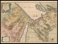 Les Deserts d'Egypte, de Thebaide d'Arabie, de Sirie, & c: ou sont exactement marques les lieux habitez par les Saincts Peres des Deserts.