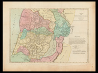 A complete map of the Holy Land : Part II / Engraved by Samuel Dunn, John Bennett.
