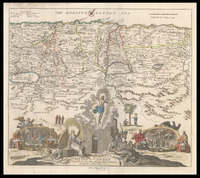 The Land of Canaan travel'd over by our saviour Jesus Christ and by his Apostels.