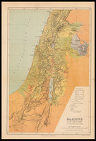 Palestine in the time of Christ : after... Wilson, Kiepert & Menke / Engraved by Edwa. Weller.