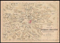 Map of the environs of Jerusalem.