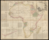 Africa : according to Mr D'Anville with several additions, & improvements, with a particular chart of the Gold Coast...