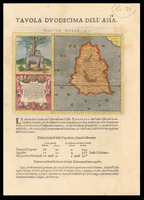 Tabula Asiae XII = TAVOLA DUODECIMA DELL'ASIA