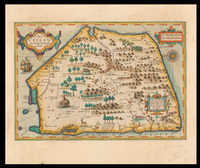 Ins. Ceilan, quæ incolís Tenarifin dicitur dedit clarissismus vir Petrus Plancius.