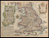 The Invasions of England and Ireland : With al their Civill Wars Since the Conquest By I. Speed, Corn Danckertsz sculpsit.