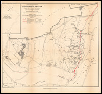 Uebersichtskarte der Ausgrabungen bei Jerusalem Nach Ch. Wilson's Aufnahme, mit Berichtigungen & Nachtraegen von Th. Sandel & H. Guthe.