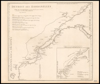 Détroit des Dardanelles Par le Sr. D'Avnille.
