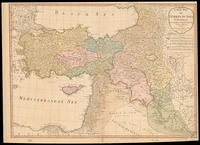 A new map of Turkey in Asia By Monsr. D'Anville.
