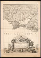 Carte de la partie septentrionale de l'Empire Otoman Par... Rizzi Zannoni.