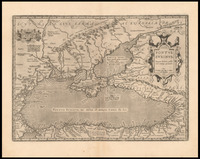 Pontus Euxinus Aequor Iasonio pulsatum remige primum / Ex conatibus geographicis Abrahami Ortelij.