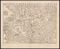 Bohemiae Nova Descriptio Tabula