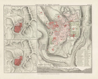 Jerusalem at three epochs.
