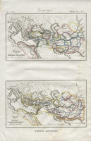 Carta dell impero de'Persi diviso in satrapie.