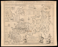 Imperium Iaponicum In Sexaginta Et Octo Provincias Divisum Ex ipsorum Japonesium mappis & observatiionibus / Kaempfer ...Joh: Casparo Scheuchze.