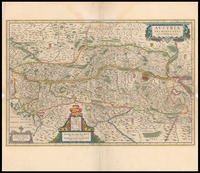Austria Archiducatus Auctore Wolfgango Lazio ; Guiljelmus Blaeuw excudit.