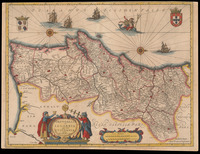 Portugallia et Algarbia quae olim Lusitania Auctore Vernando Alvero Secco.