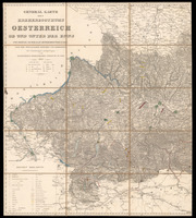 General Karte des Erzherzogthums Oesterreich Ob und Unter der Enns / von dem Generalquartiermeisterstabe ; A. Withalm & C.Stein sc.