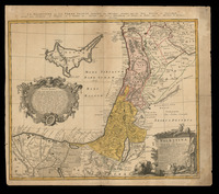 Palæstina seu Terra olim Sancta tum duodecim tribubus distributa, tum a Davide et Salomone... et Terra Gosen.