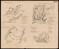 Batailles du Moyen age 6e Feuille = Schlachten des Mittelalters 6tes Blatt / B. Herder.