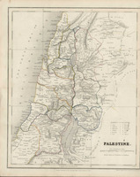 Palestine / Drawn & Engraved by I. Dower.
