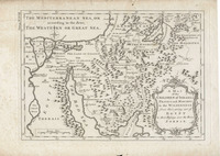 A Map of the Children of Israel's Travels and Marches in the Wilderness from their going out of Egypt to their Passage over the River Jordan.