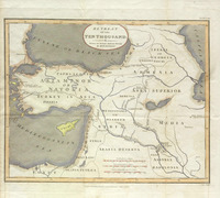 Retreat of the ten thousand : Drawn for Rollin's Antient History / By Mr. D'Anville.