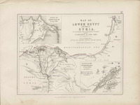 Map of lower Egypt and part of Syria : To illustrate the expedition to Egypt and the Campaign of 1798-1801 / A.K. Johnston.