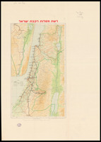 רשת מסלות רכבת ישראל הוכן והדפס ע"י מחלקת המדידות.