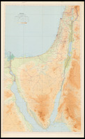 Israel Map of the cease-fire lines / Compiled & drawn by the Survey of Israel, 1967; printed by the Survey of israel, June, 1968.