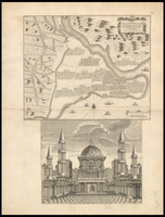 Urbis Constantinopolitanae in XIV regiones divisae, qualis fuerit sub Honorio Arcadio; necnon ejusdem suburbiorum delineatio, opera Anselmi Bandurii H. van Loon fecit.