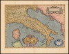 Italiae Veteris Specimen [cartographic material] / evulgabat Abrahamus Ortelius – הספרייה הלאומית