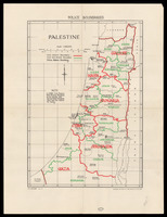 Palestine : Police boundaries / Reproduced and printed by 13 Field Survey Sqn. R.E. June 1947.