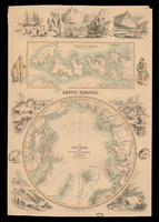 The Arctic Regions. showing the North-west Passage of Cap. R. McClure and other Arctic voyagers / compiled by J. Hugh Johnson F.R.G.S.; engraved by A.Fullarton &Co.