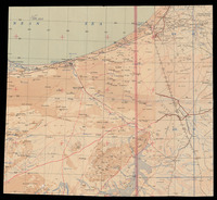 [Mandate maps with manuscript markings].