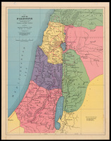Map of Palestine (New testament period) / Compiled and Engraved by Edwin M. Gardner Nashville Tenn.