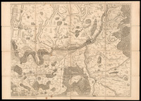 Carte Topographique Du Cours Du Rhin De Philisbourg à Mayence Contenant Partie de lʹEveché de Spir et de Worms, Partie de lʹElectorat De Mayence et du Landgraviat De Darmstat Par et Chéz le Sr. Le Rouge.