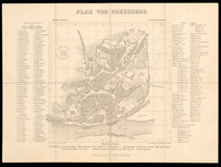 Plan von Pressburg I. Förster's ar art Anstalt in Wien.