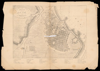 Plan de la ville d'Odessa en 1814