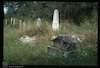 Tombstone. Photograph of: Jewish cemetery in Tuzla