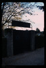 Gate. Photograph of: Jewish cemetery in Ljubljana