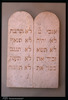 Photograph of: Marble Tablets of the Law.