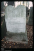 Tombstone. Photograph of: Jewish cemetery in Opatija