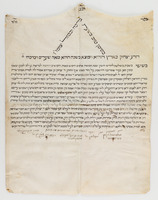 כתובה. אורנג', צרפת. תקנ"ו.