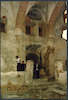 west wall, central part. Photograph of: Interior, Great Synagogue in Przysucha – הספרייה הלאומית