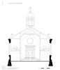 Design. Photograph of: Design for the Synagogue in Eisenach