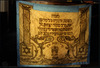 Photograph of: Torah ark curtain.