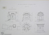 Measured drawings. Photograph of: Drawings of the Kohn Mausoleum in Slavonski Brod