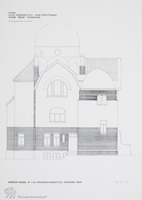 Photograph of: Drawings of the Synagogue in Peine.