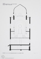Photograph of: Drawings of the Synagogue in Peine : Measured drawings.